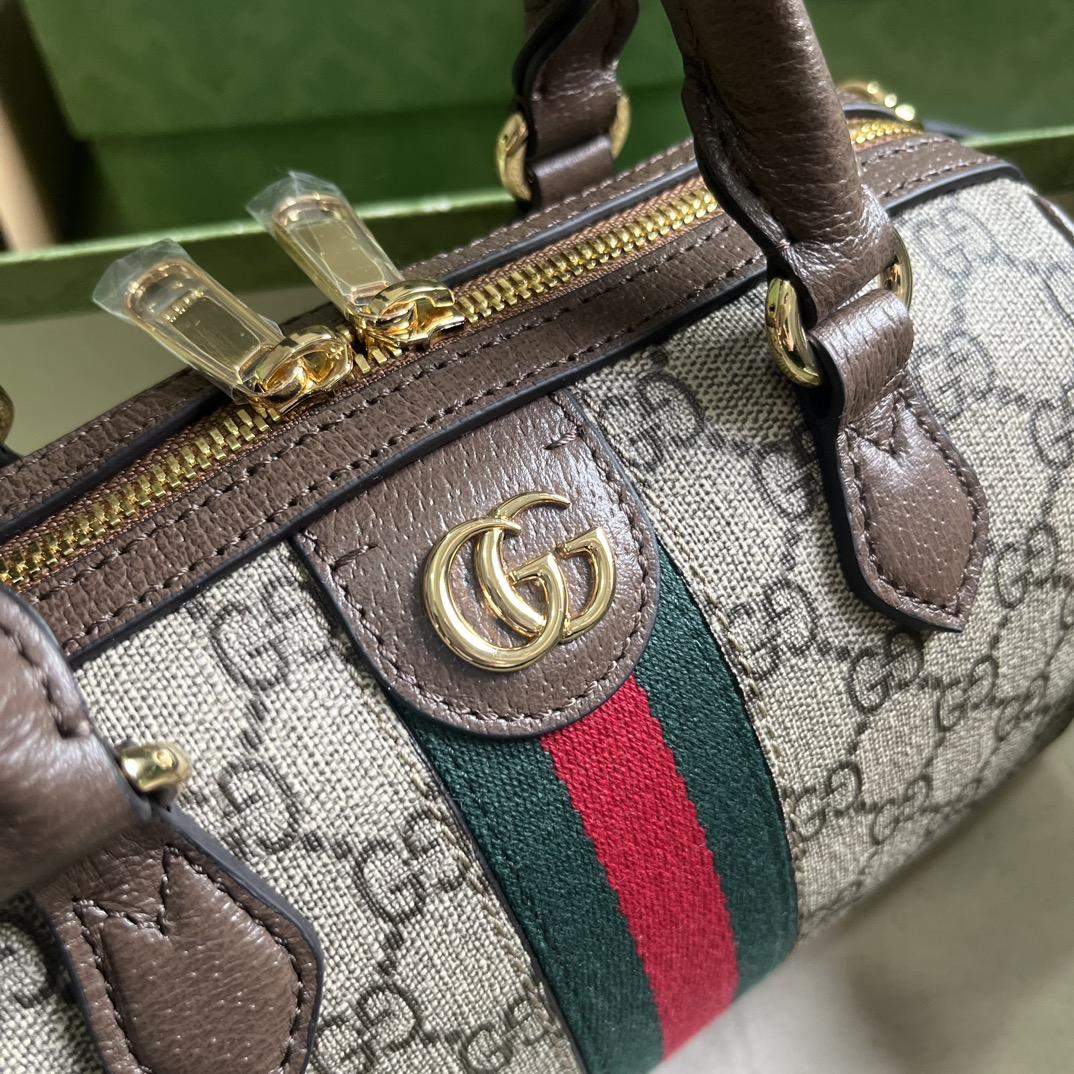 Gucci Ophidia GG Mini Top Handle Bag - DopestKickz