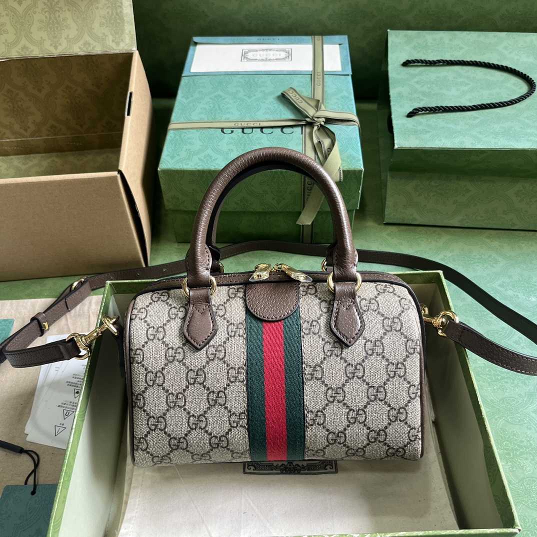 Gucci Ophidia GG Mini Top Handle Bag - DopestKickz