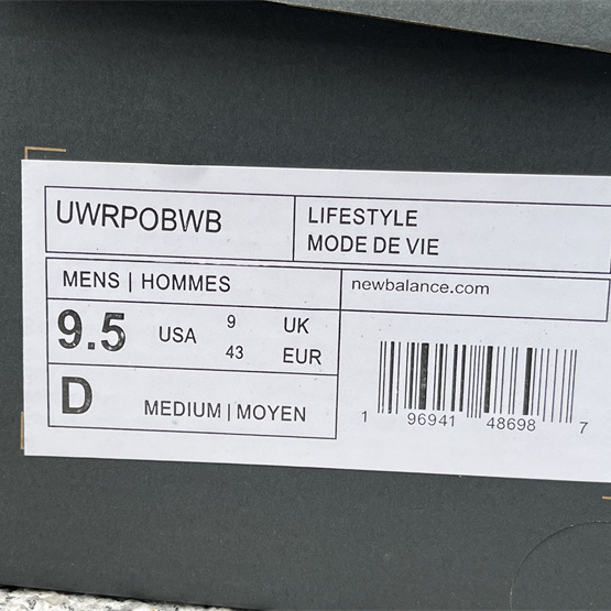 New Balance Warped Runner Sneakers    UWRPOBWB  - DopestKickz