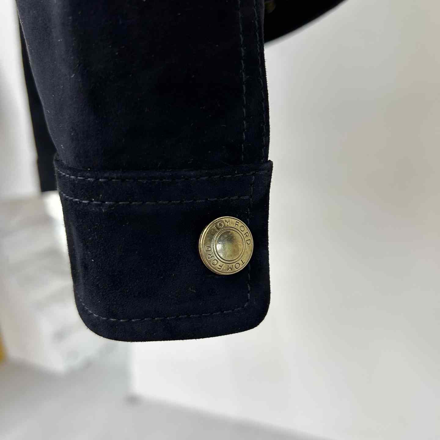 Tom Ford Cashmere Suede Shearling Trucker - DopestKickz