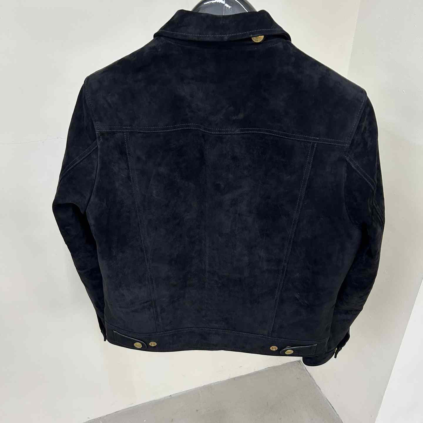 Tom Ford Cashmere Suede Shearling Trucker - DopestKickz