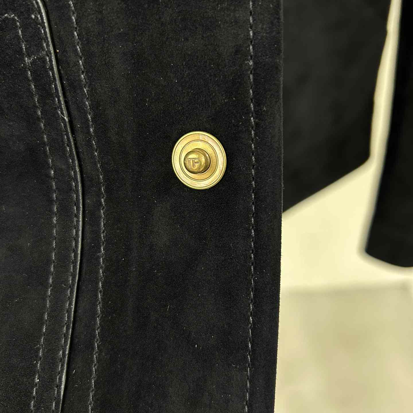 Tom Ford Cashmere Suede Shearling Trucker - DopestKickz