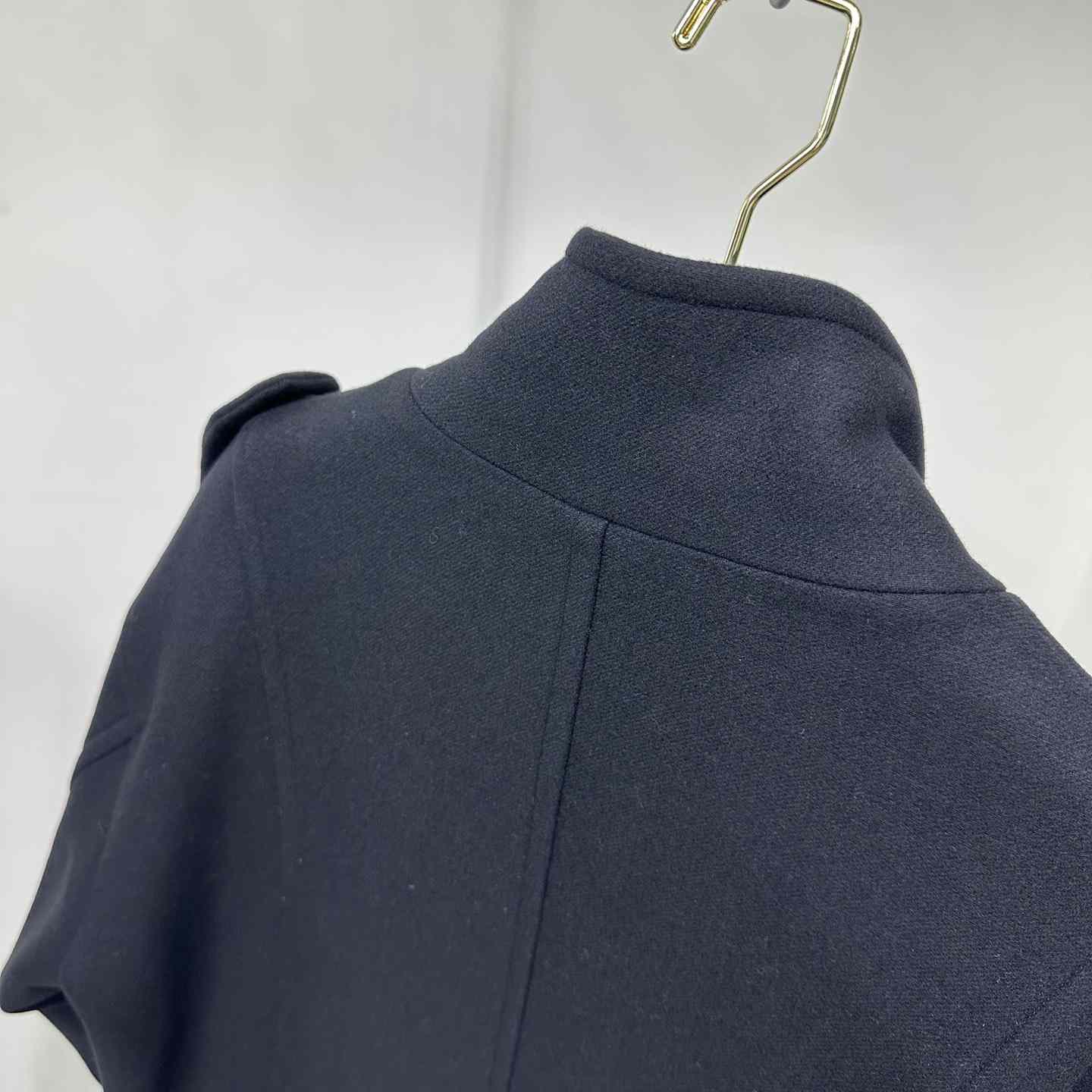 Saint Laurent Button-up Wool Military Jacket - DopestKickz