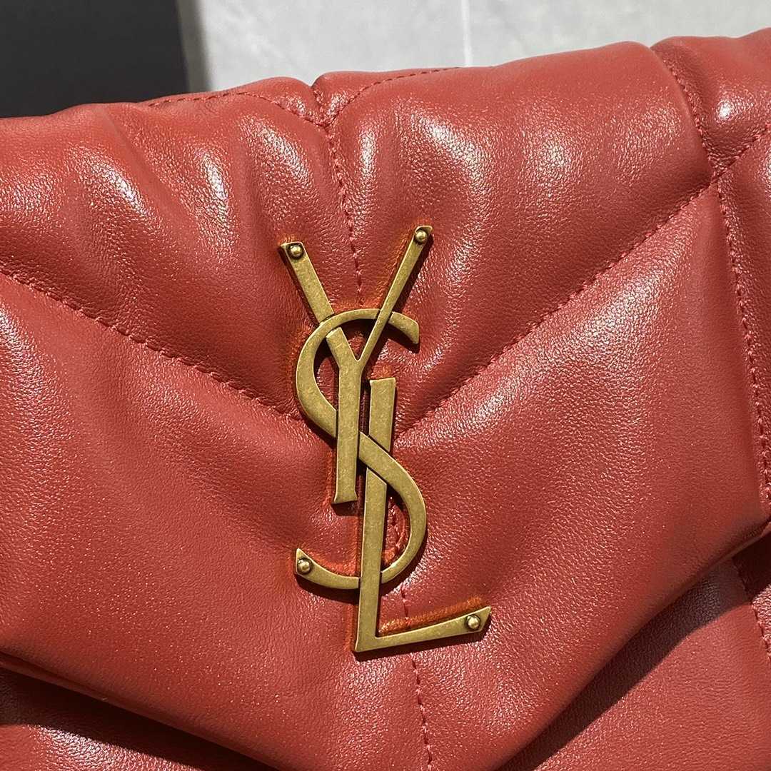 Saint Laurent Puffer Small In Nappa Leather (29x17x11cm) - DopestKickz