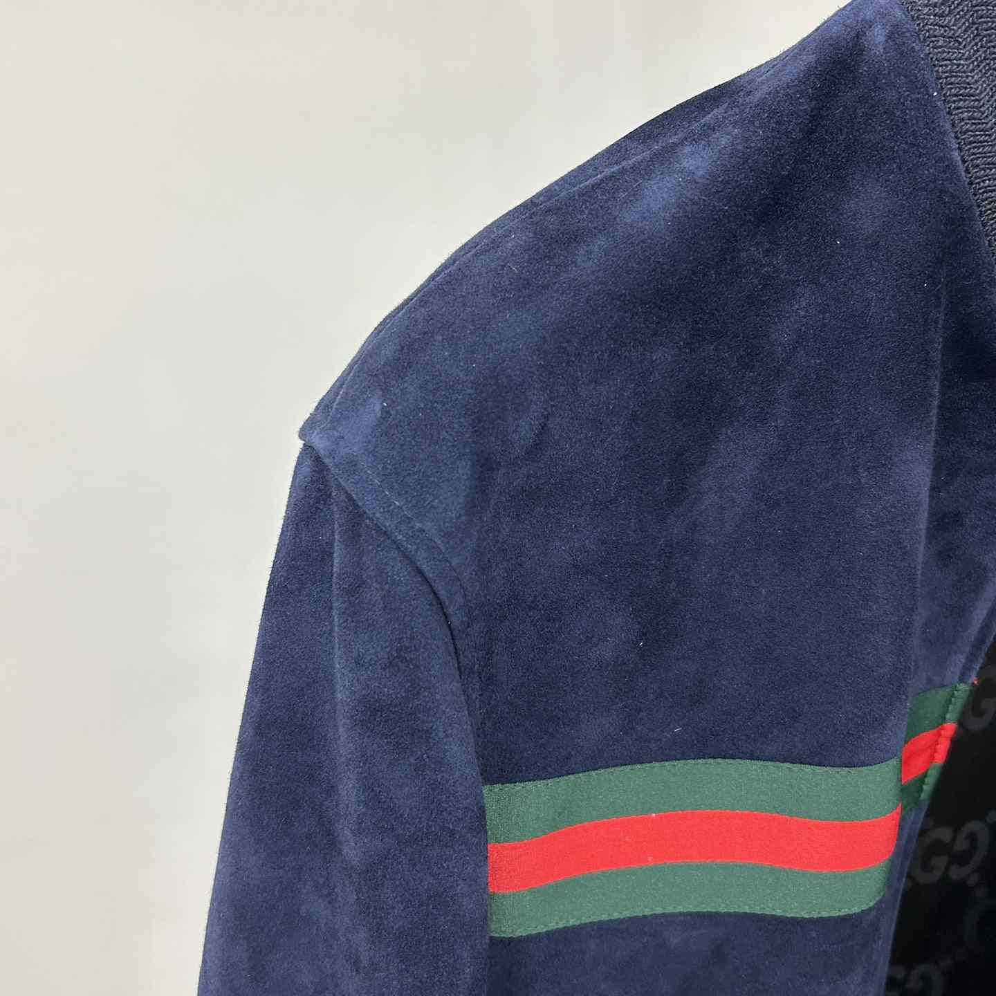 Gucci Suede Bomber Jacket - DopestKickz