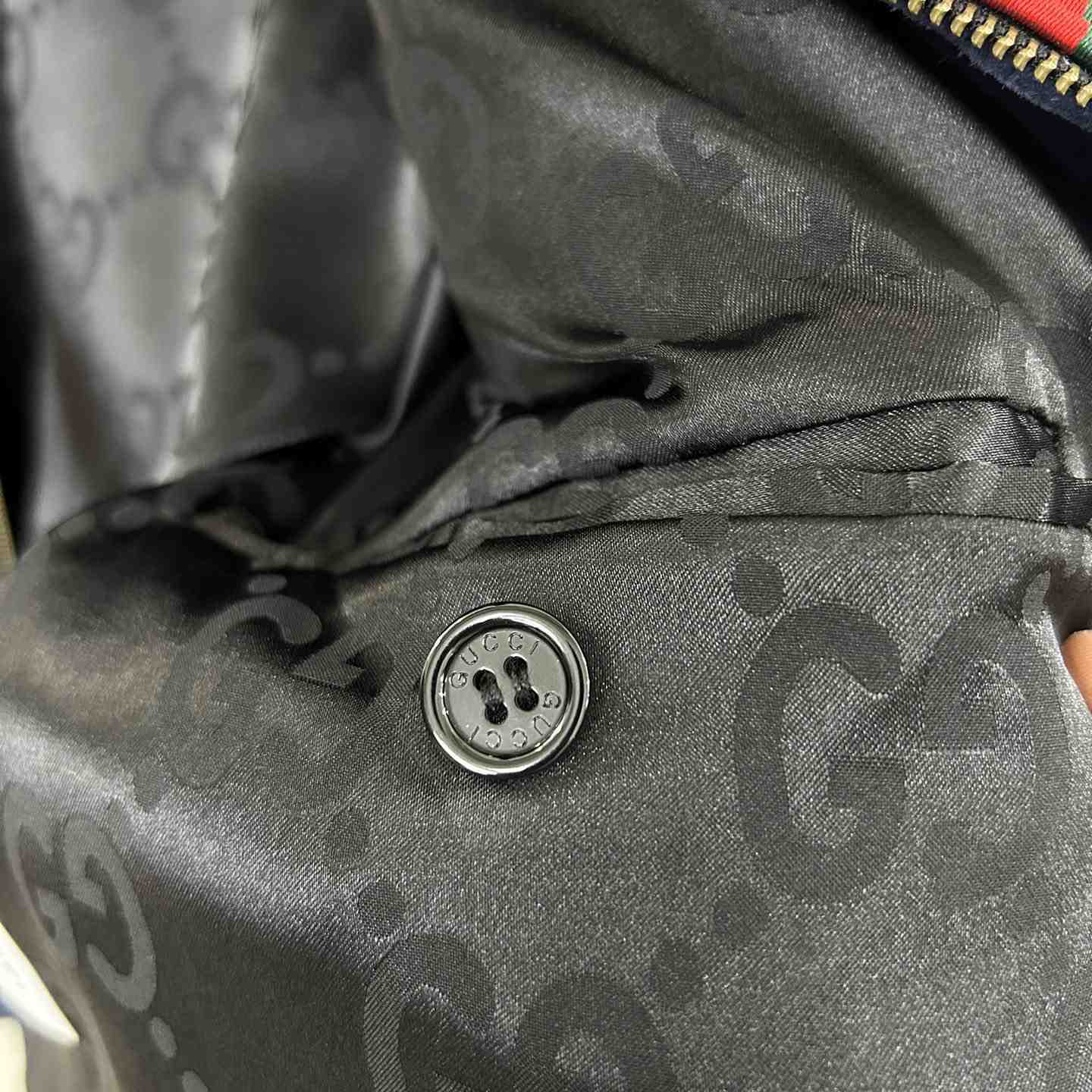 Gucci Suede Bomber Jacket - DopestKickz