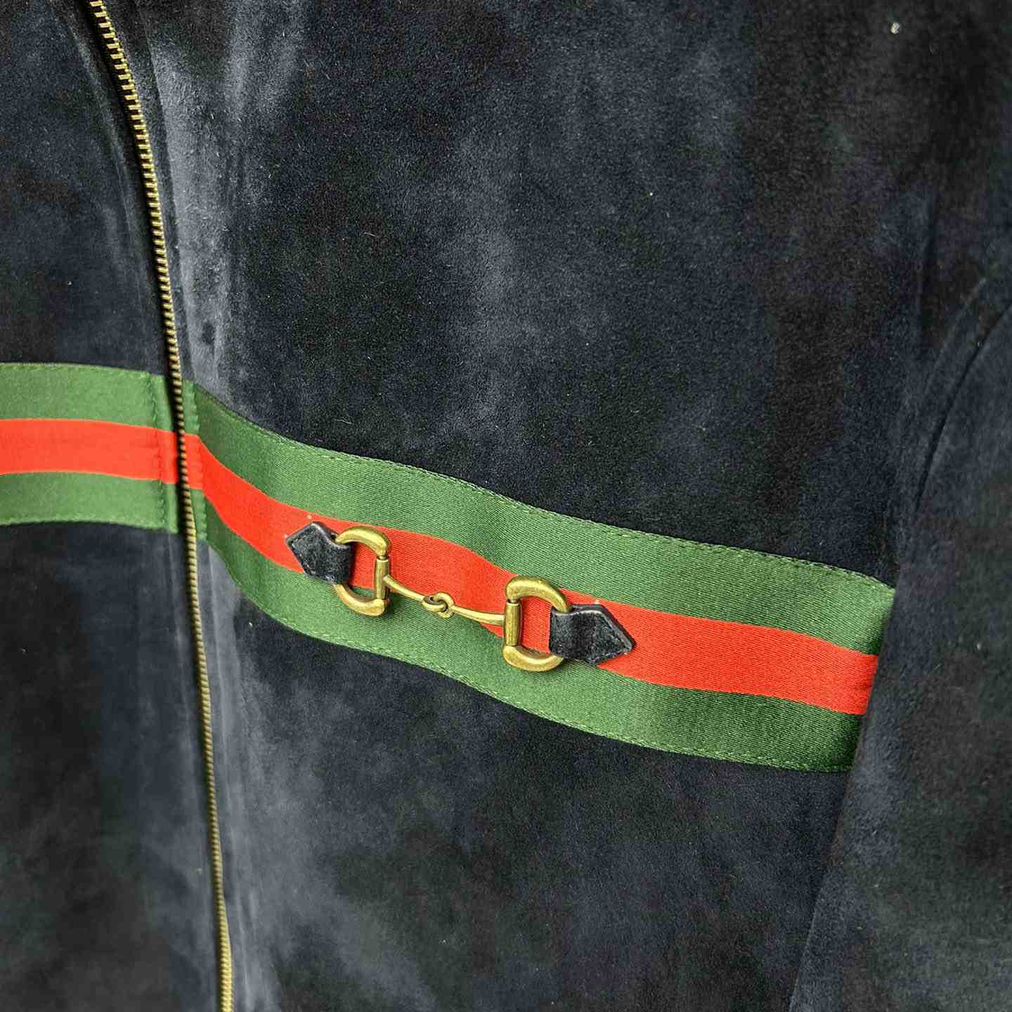 Gucci Suede Bomber Jacket - DopestKickz
