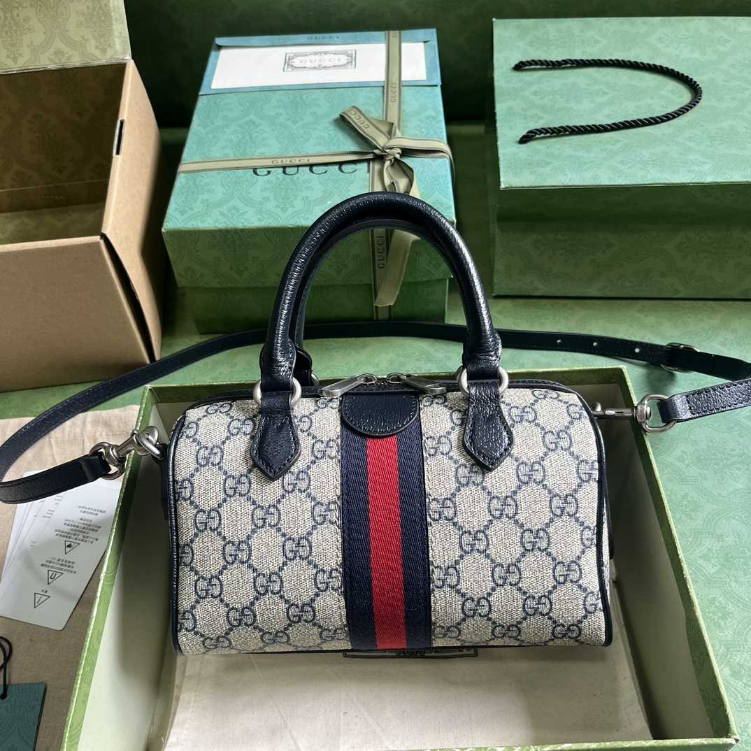 Gucci Ophidia GG Mini Top Handle Bag - DopestKickz