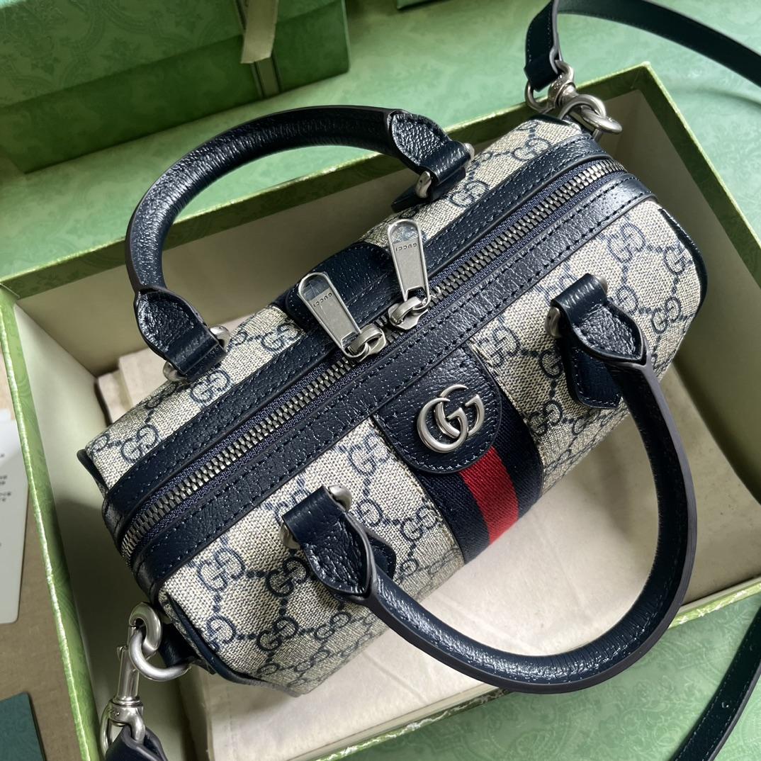 Gucci Ophidia GG Mini Top Handle Bag - DopestKickz
