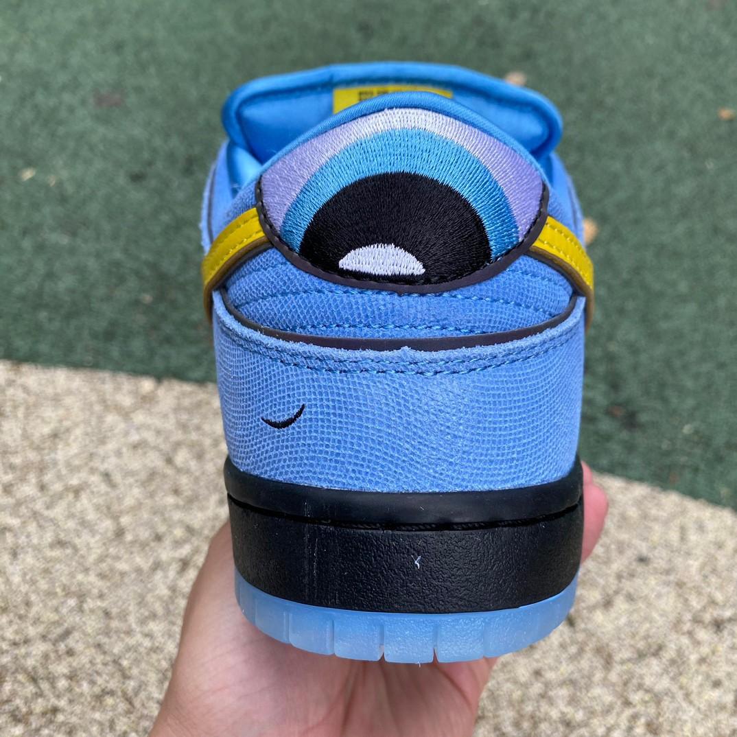 The Powerpuff Girls x Nike SB DunkLow “Bubbles” Sneakers     FZ8320-400 - DopestKickz