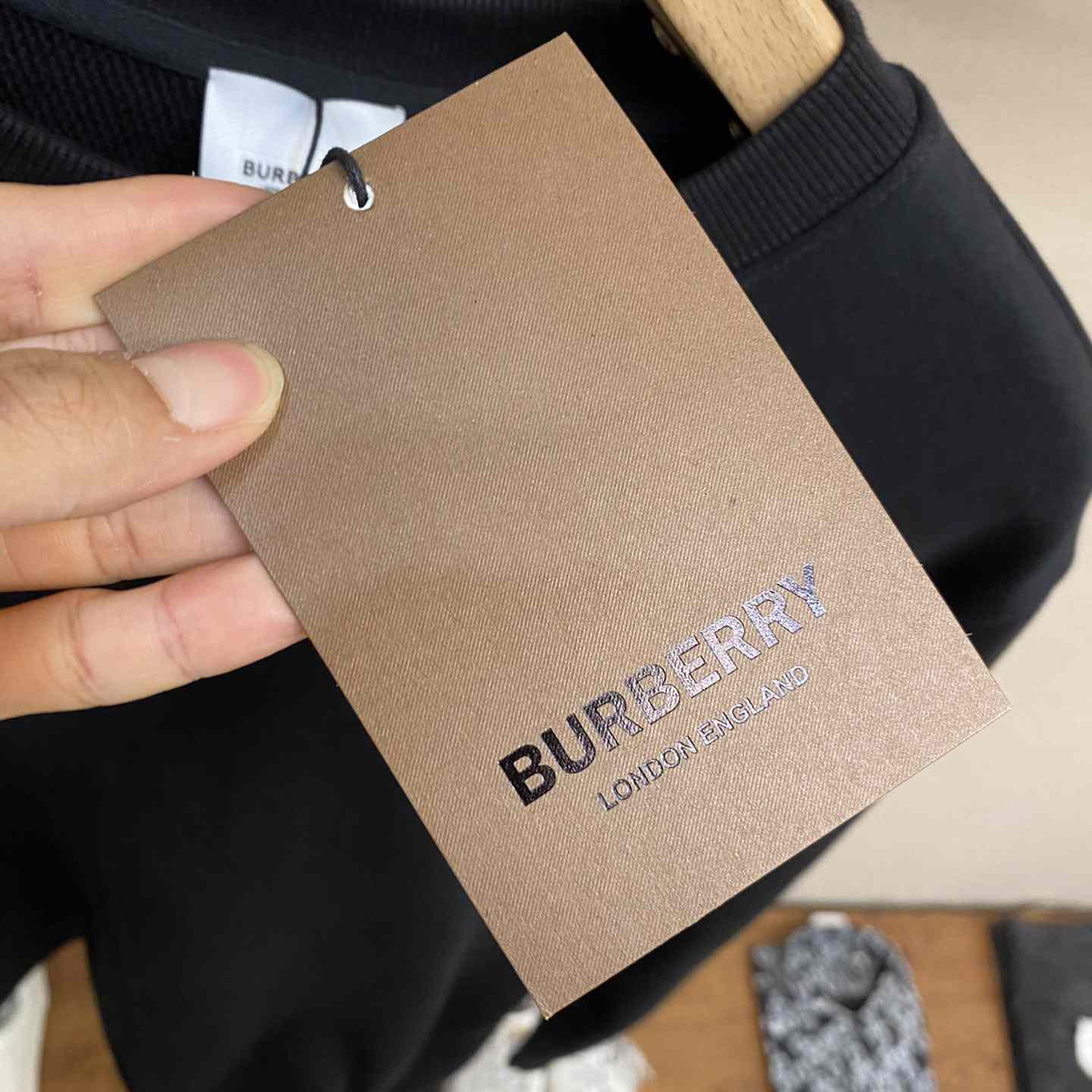 Burberry Men's Acklow Logo-back Sweatshirt - DopestKickz