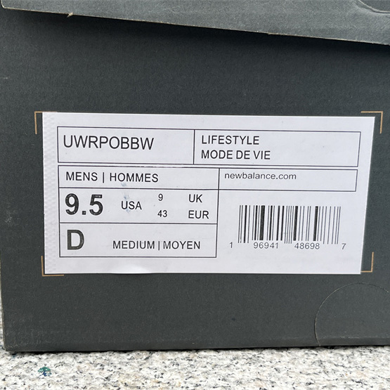 New Balance Warped Runner Sneakers    UWRPOBBW - DopestKickz