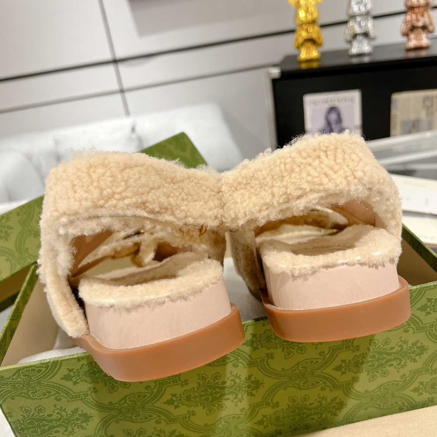 Gucci Women's Double G Sandals - DopestKickz