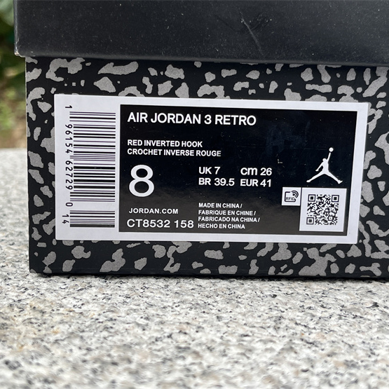 Air Jordan 3 “White Cement Reimagined” Basketball Shoes       CT8532-158  - DopestKickz