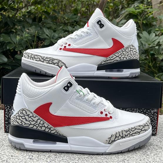 Air Jordan 3 “White Cement Reimagined” Basketball Shoes       CT8532-158  - DopestKickz