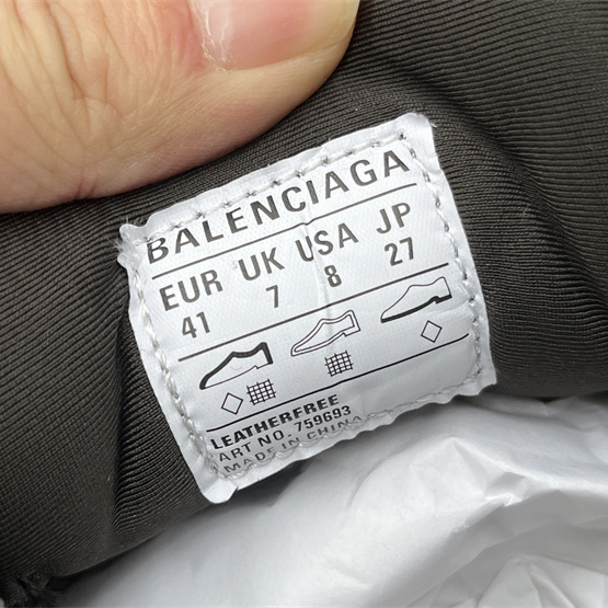 Balenciaga 3XL Sneaker In Dark Grey - DopestKickz