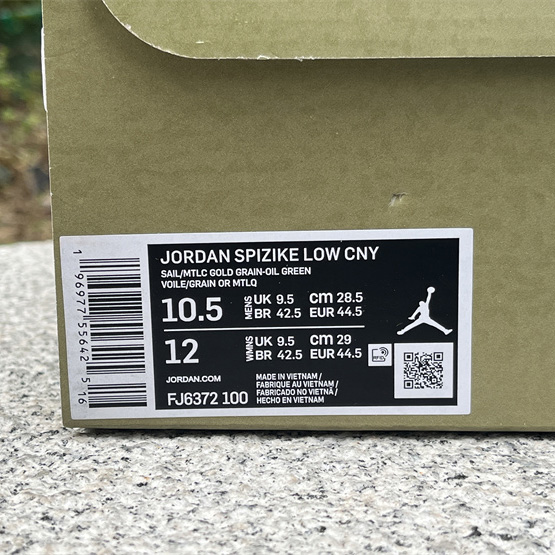 Jordan spizike low cny Year Of The Dragon Sneakers    FJ6372-100  - DopestKickz