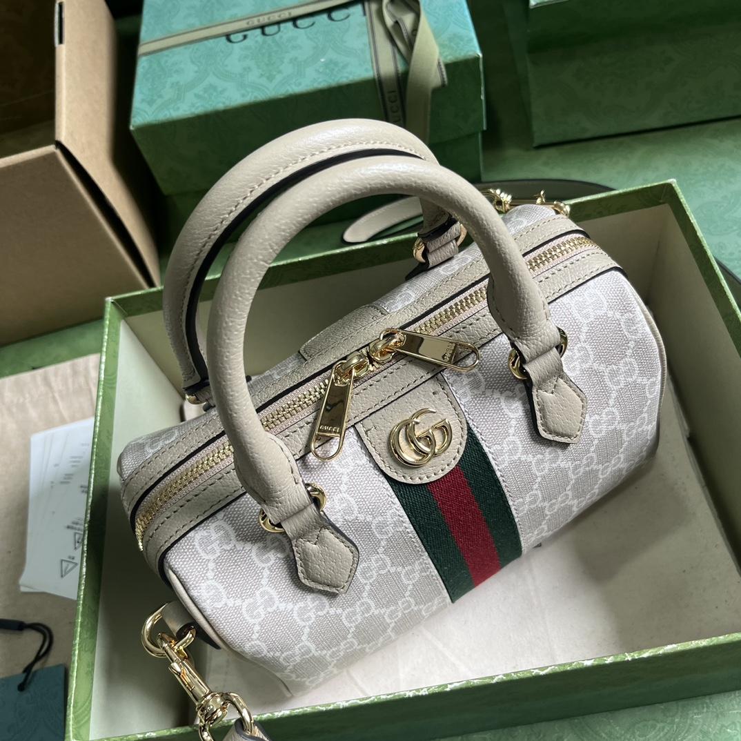Gucci Ophidia GG Mini Top Handle Bag - DopestKickz