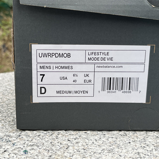 New Balance Warped Runner Sneakers    UWRPDMOB - DopestKickz