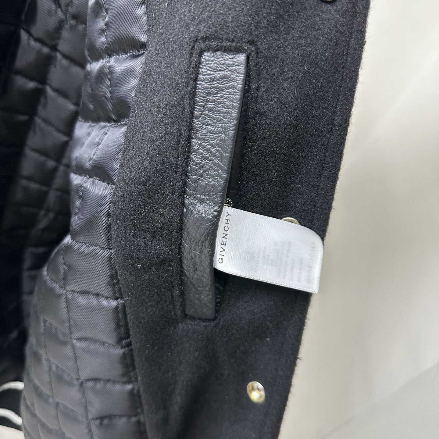 Givenchy Raised-logo Hooded Varsity Jacket - DopestKickz