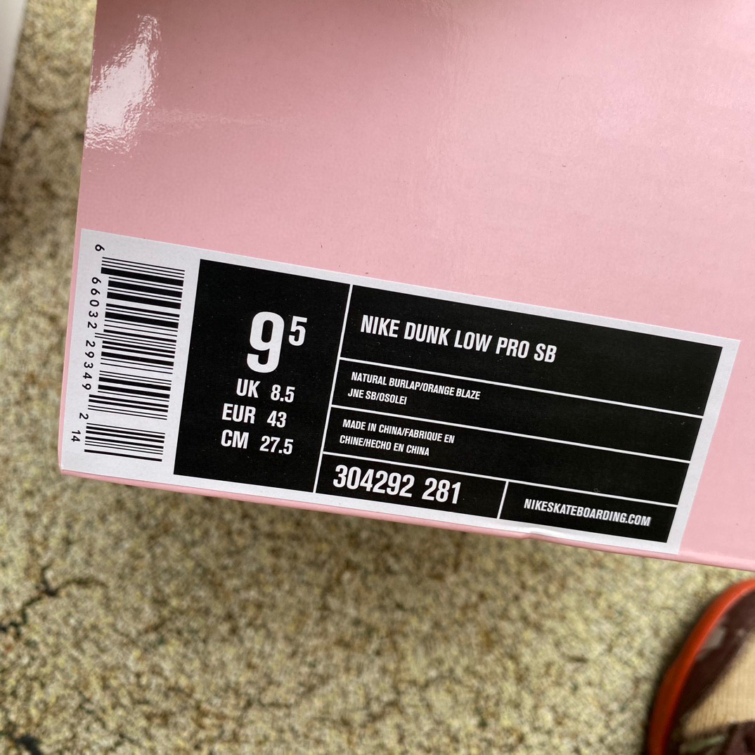 Nike SB Dunk Low “Hunter Reese Forbes” Sneakers      304292-281 - DopestKickz