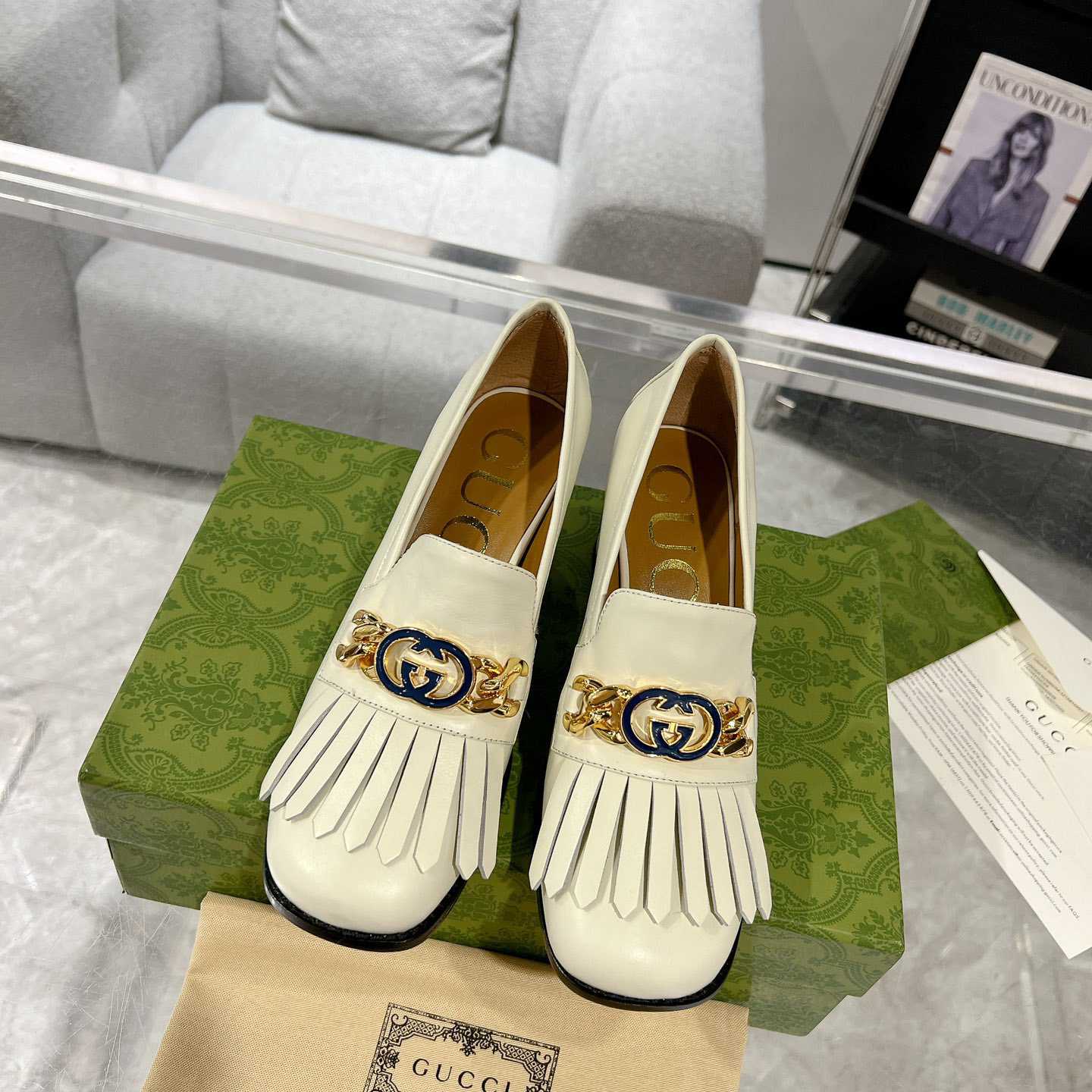 Gucci Interlocking G mid-heel Pump - DopestKickz