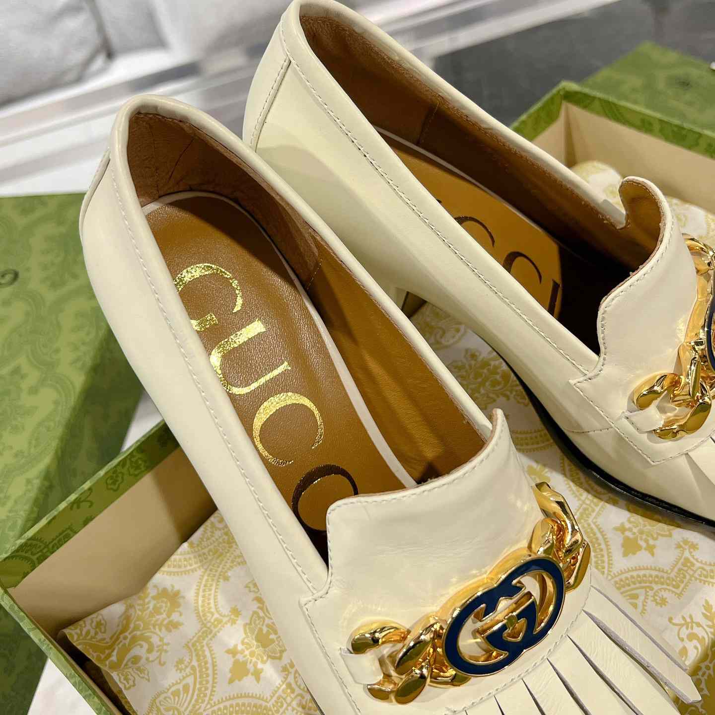 Gucci Interlocking G mid-heel Pump - DopestKickz