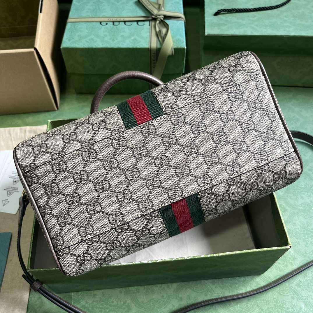 Gucci Ophidia GG Small Top Handle Bag - DopestKickz