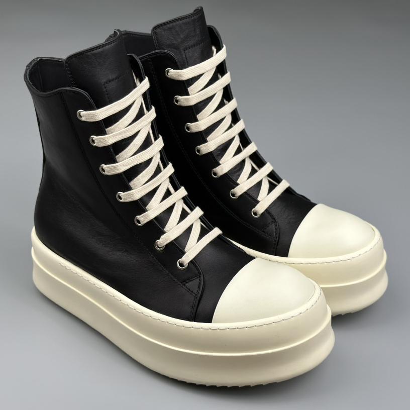 Rick Owens High-Top Sneakers - DopestKickz