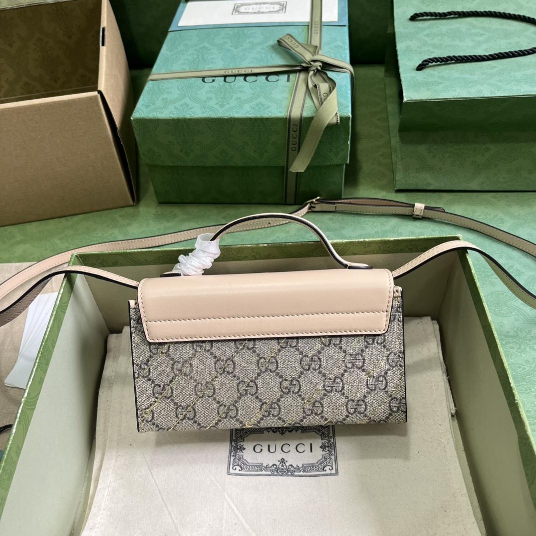 Gucci Padlock Mini Bag With Horsebit Print - DopestKickz