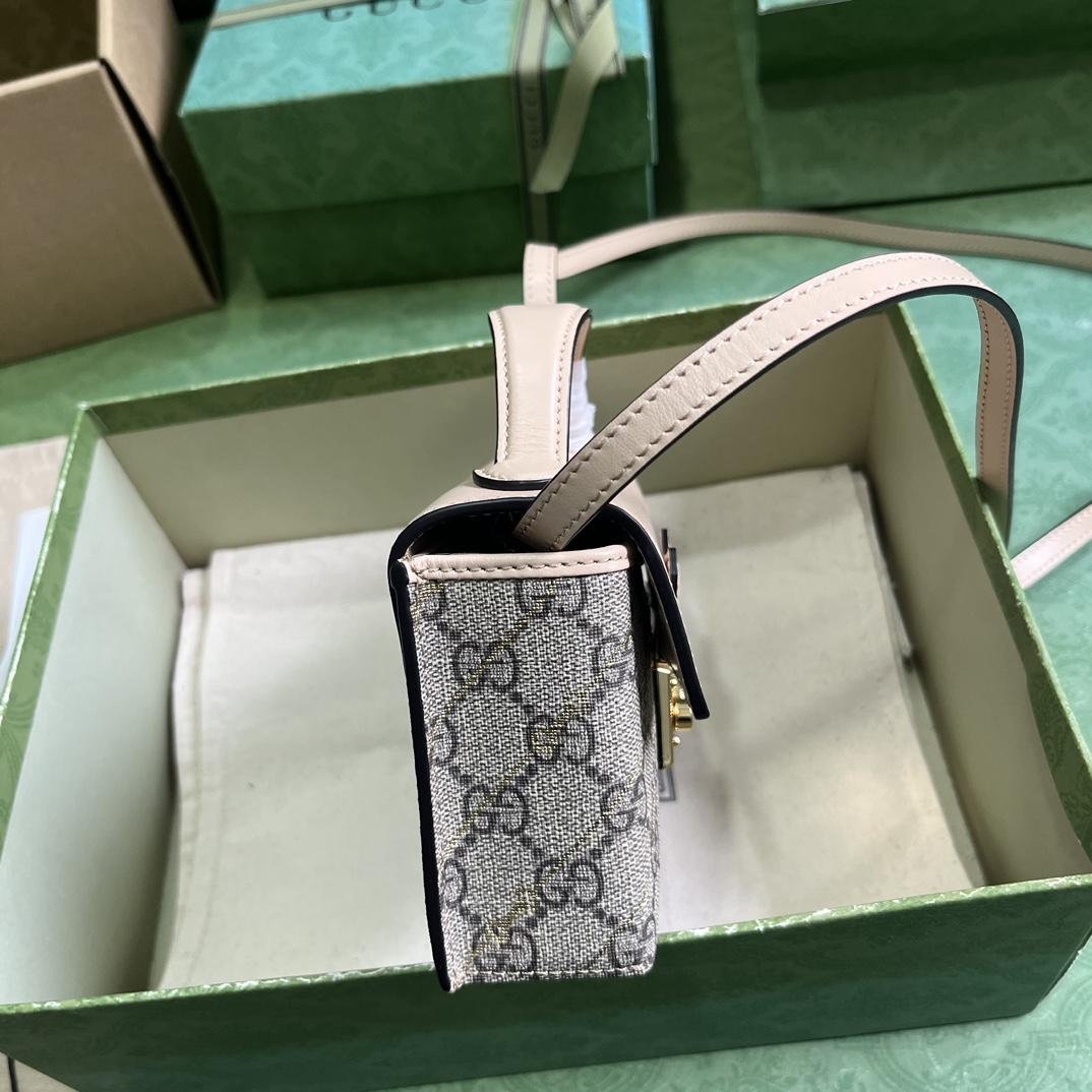 Gucci Padlock Mini Bag With Horsebit Print - DopestKickz