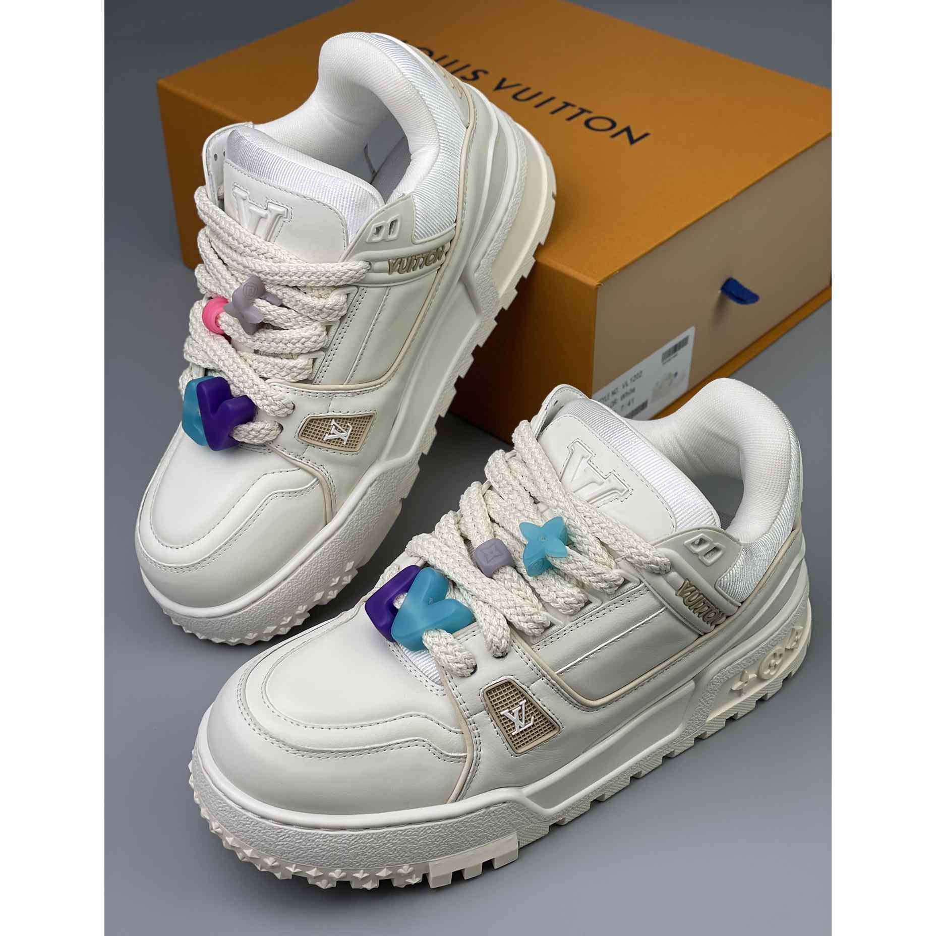 Louis Vuitton LV Trainer Sneaker     - DopestKickz