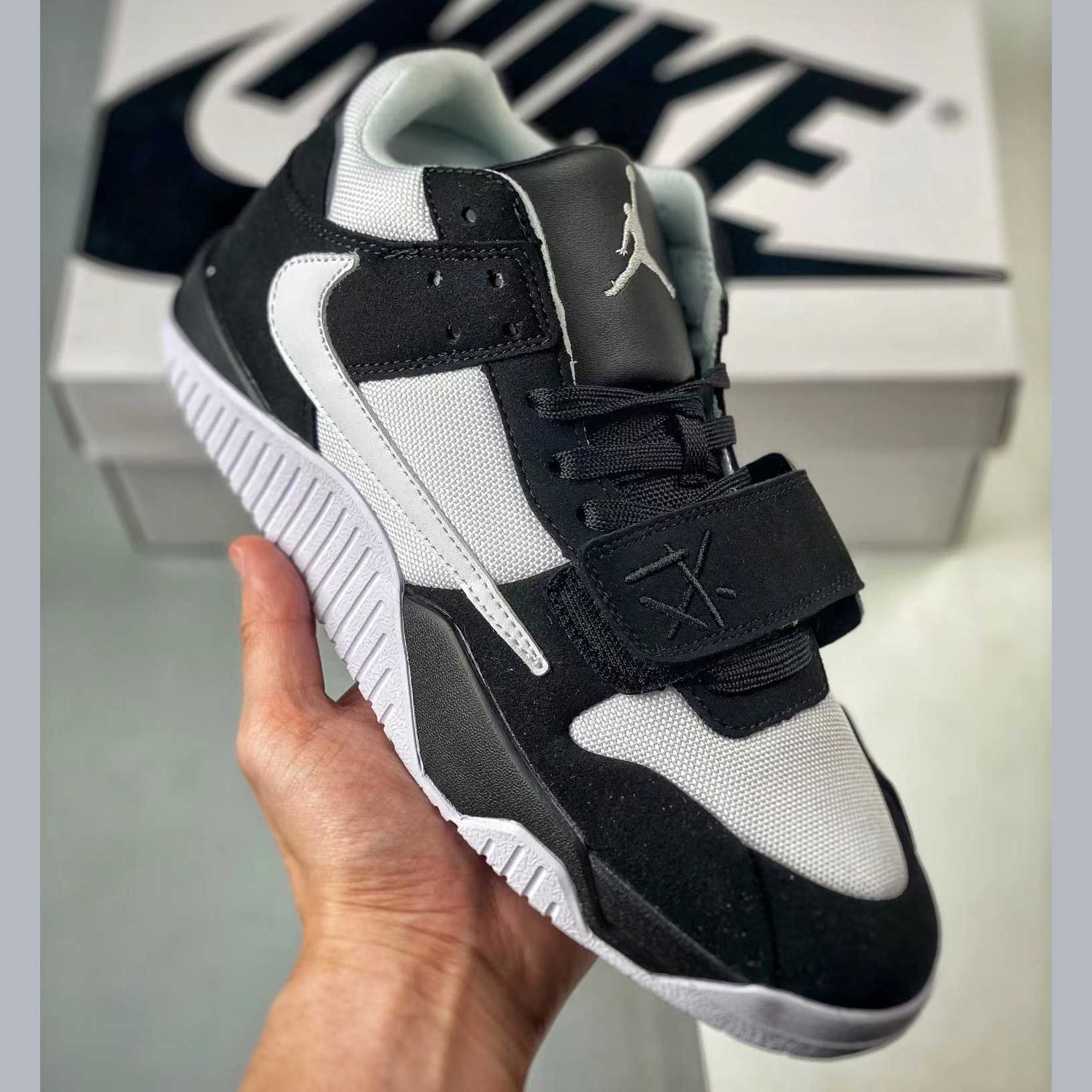 Travis Scott x Jordan Executive The Check Sneaker    FZ8117-045 - DopestKickz