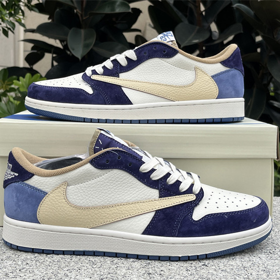 Travis Scott x Air Jordan 1 Low Sneaker      DM7866-808 - DopestKickz