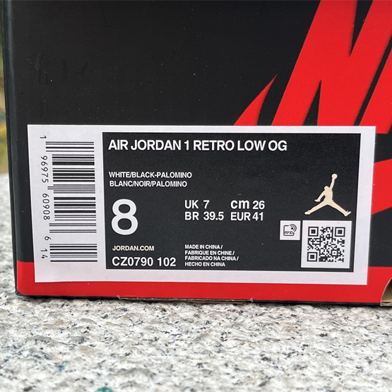 Air Jordan 1 Low OG “Mocha” Sneaker      CZ0790-102 - DopestKickz
