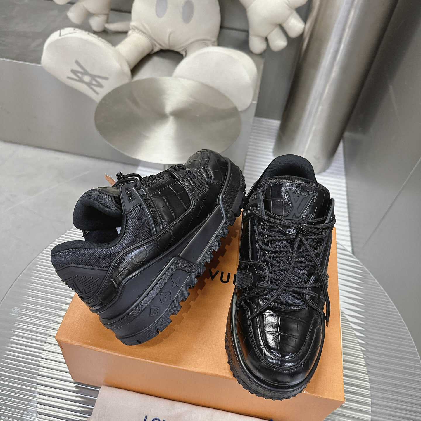 Louis Vuitton LV Trainer Maxi Sneaker   1ACN17 - DopestKickz