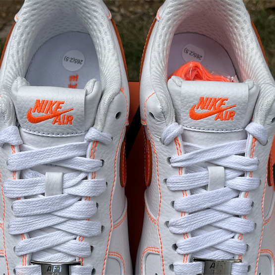 VLONE xNike Air Force 1Low orang Sneaker      AA5360-100 - DopestKickz