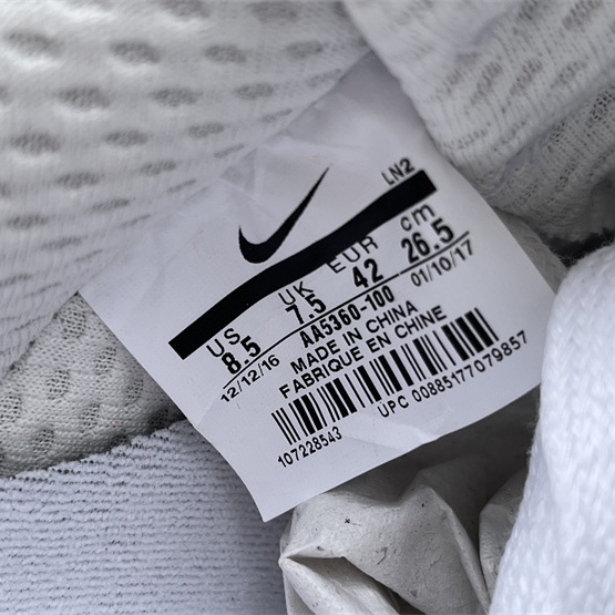 VLONE xNike Air Force 1Low orang Sneaker      AA5360-100 - DopestKickz