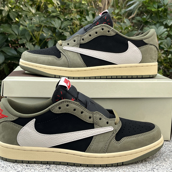 Travis Scott x Air Jordan 1 Low OG Sneaker      DM7866-002 - DopestKickz