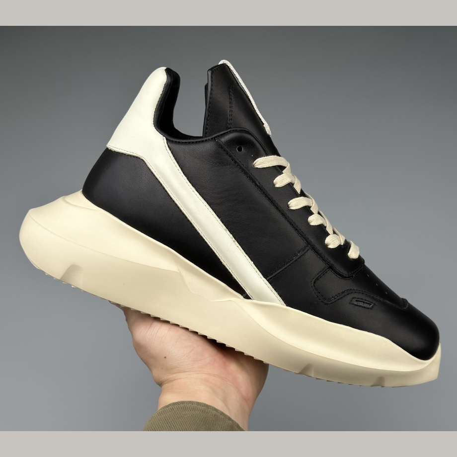 Rick Owens Geth Runner Low-top Sneakers - DopestKickz