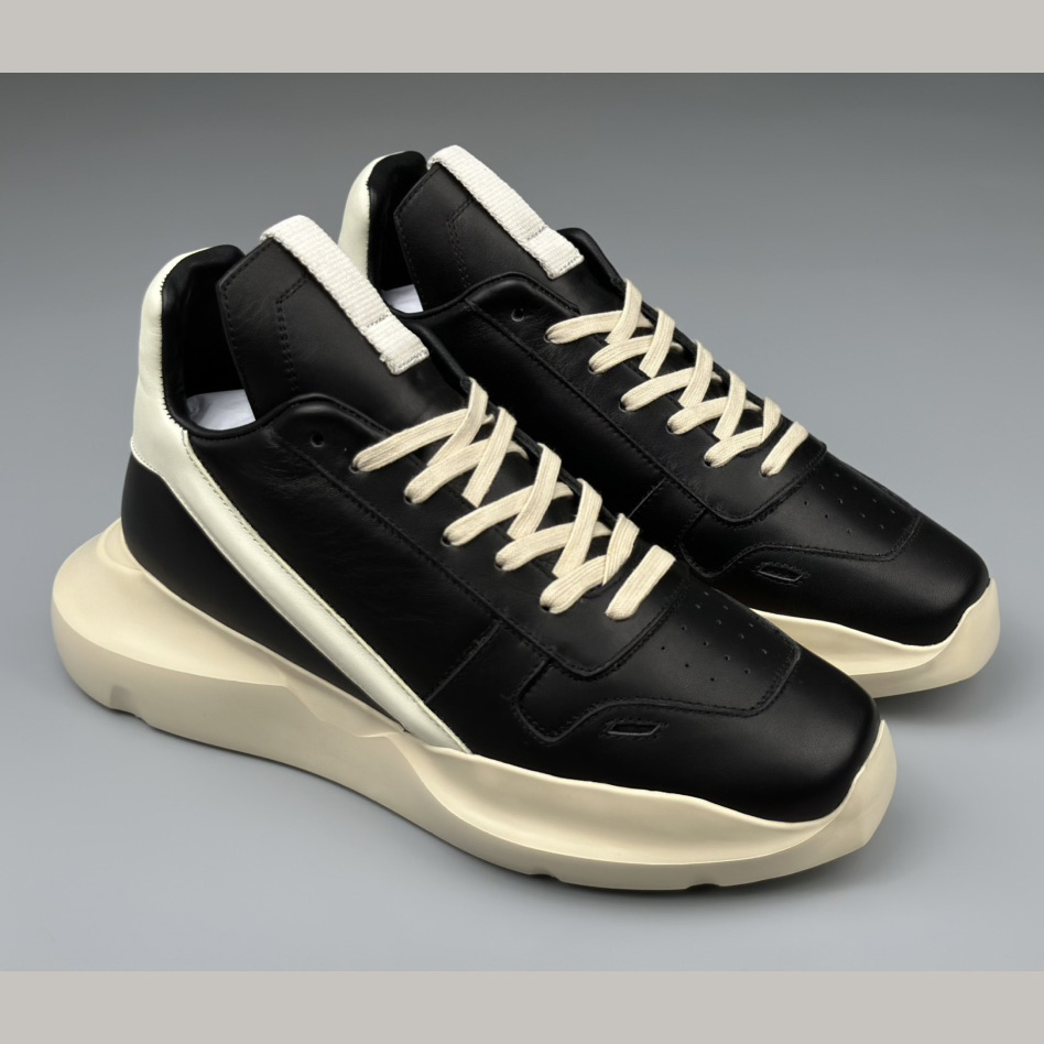 Rick Owens Geth Runner Low-top Sneakers - DopestKickz