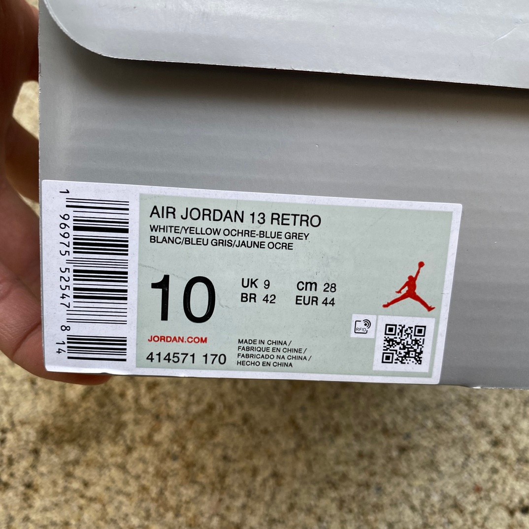 Air Jordan 13 “Blue Grey” Sneakers     414571-170 - DopestKickz