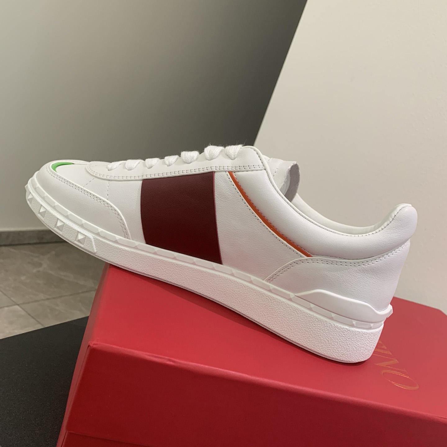 Valenti Upvillage Low Top Sneaker In Split Leather And Calfskin Nappa Leather - DopestKickz