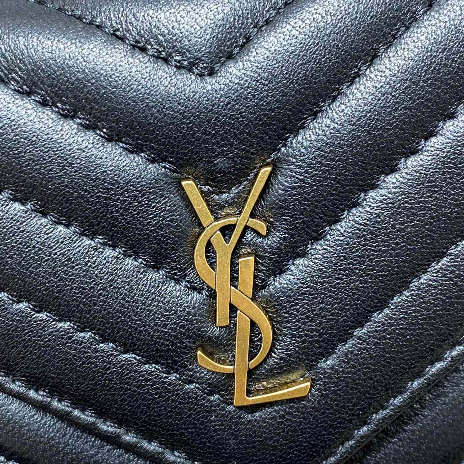 Saint Laurent Joe Mini Bucket Bag In Quilted Lambskin  - DopestKickz