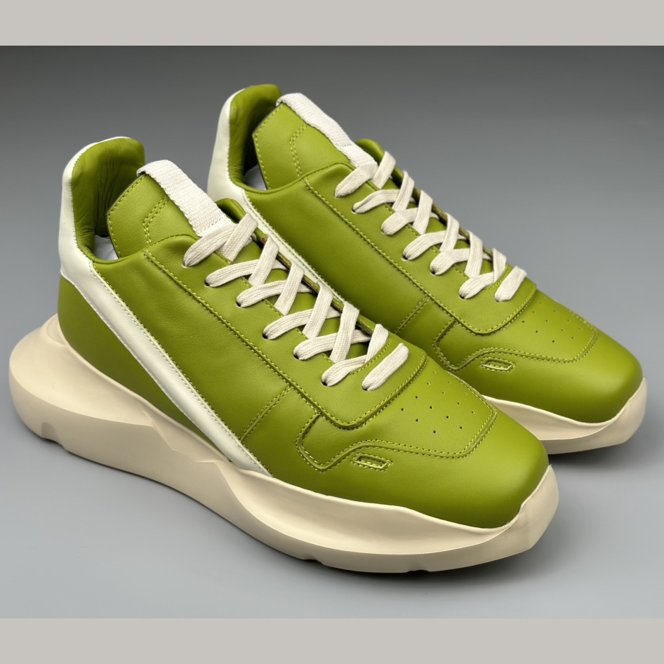 Rick Owens Geth Runner Low-top Sneakers - DopestKickz