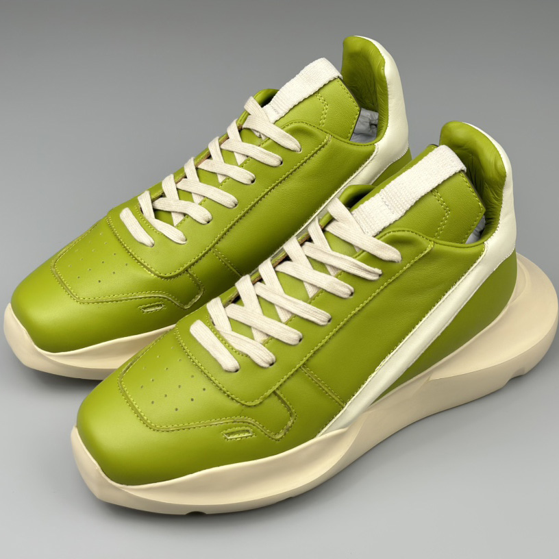 Rick Owens Geth Runner Low-top Sneakers - DopestKickz