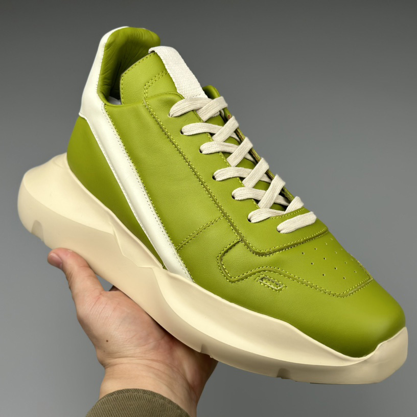 Rick Owens Geth Runner Low-top Sneakers - DopestKickz