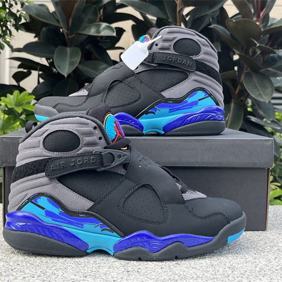 Air Jordan 8 Retro Aqua Sneakers     305381-025 - DopestKickz