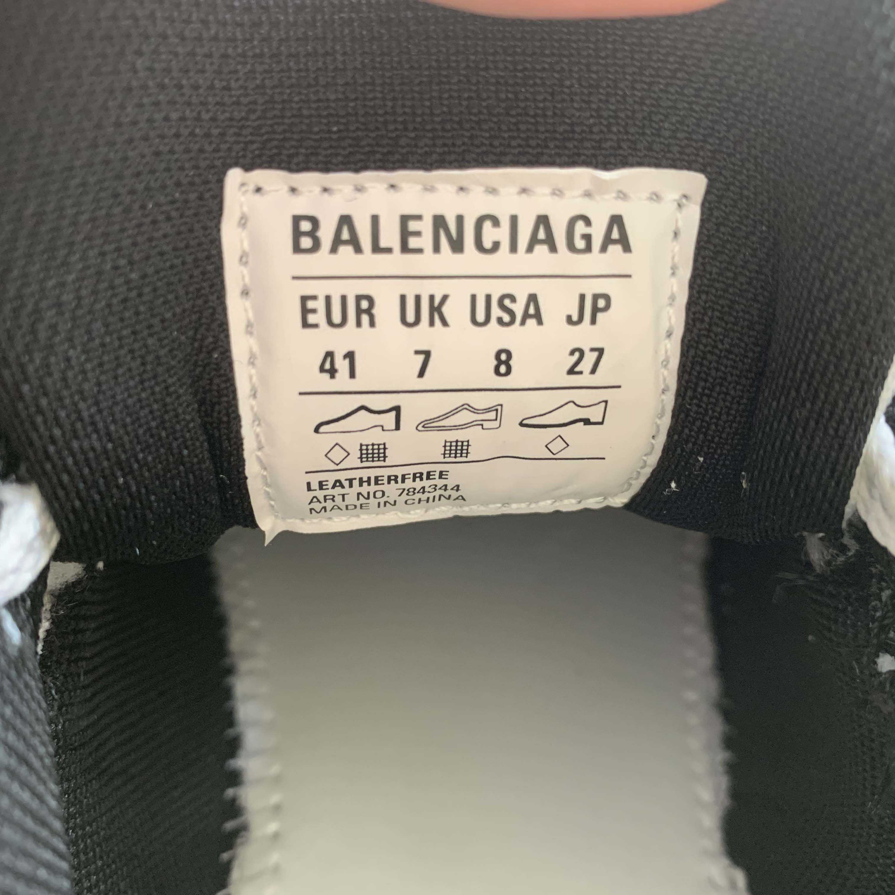 Balenciaga 10XL Sneaker In White/Black/Grey - DopestKickz