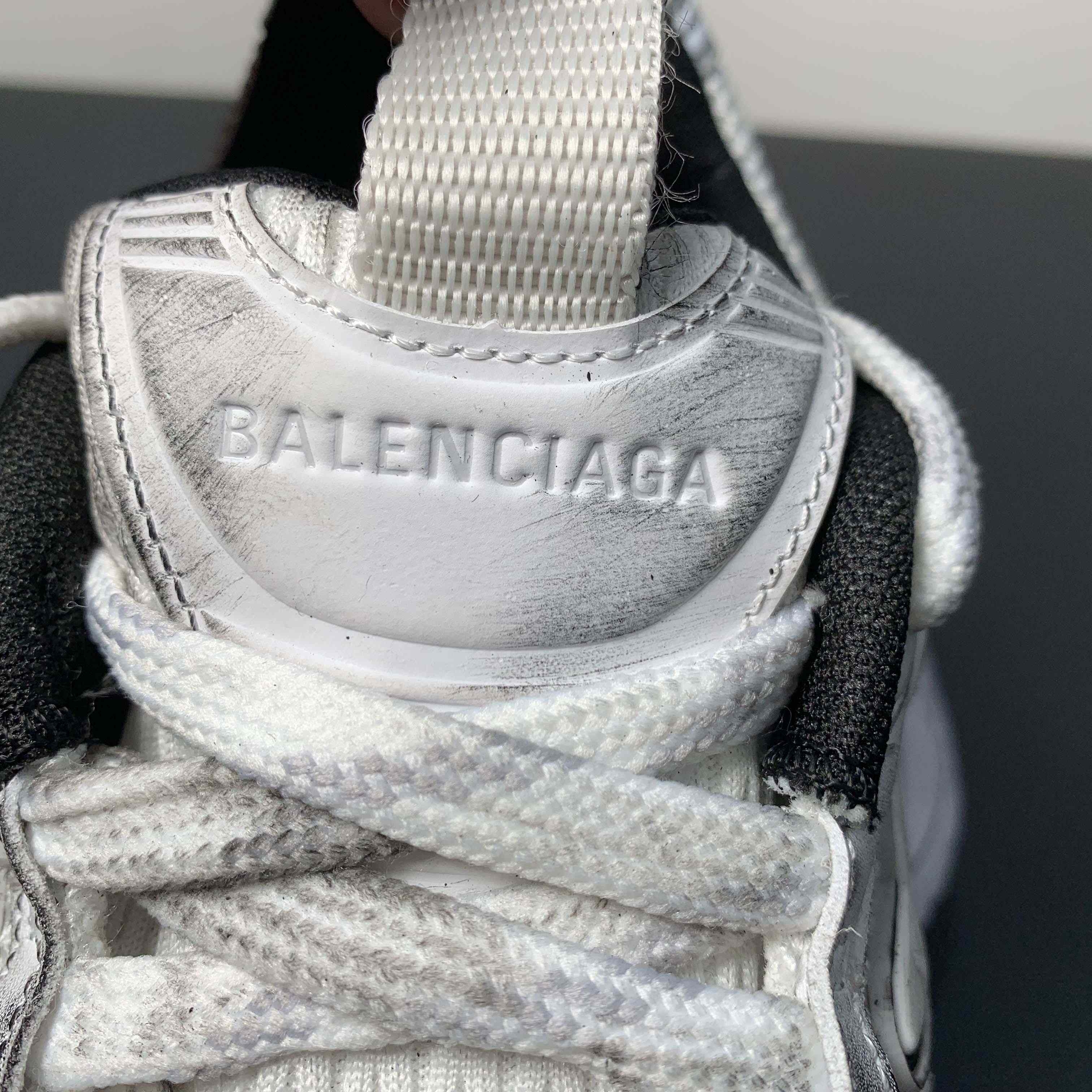 Balenciaga 10XL Sneaker In White/Black/Grey - DopestKickz